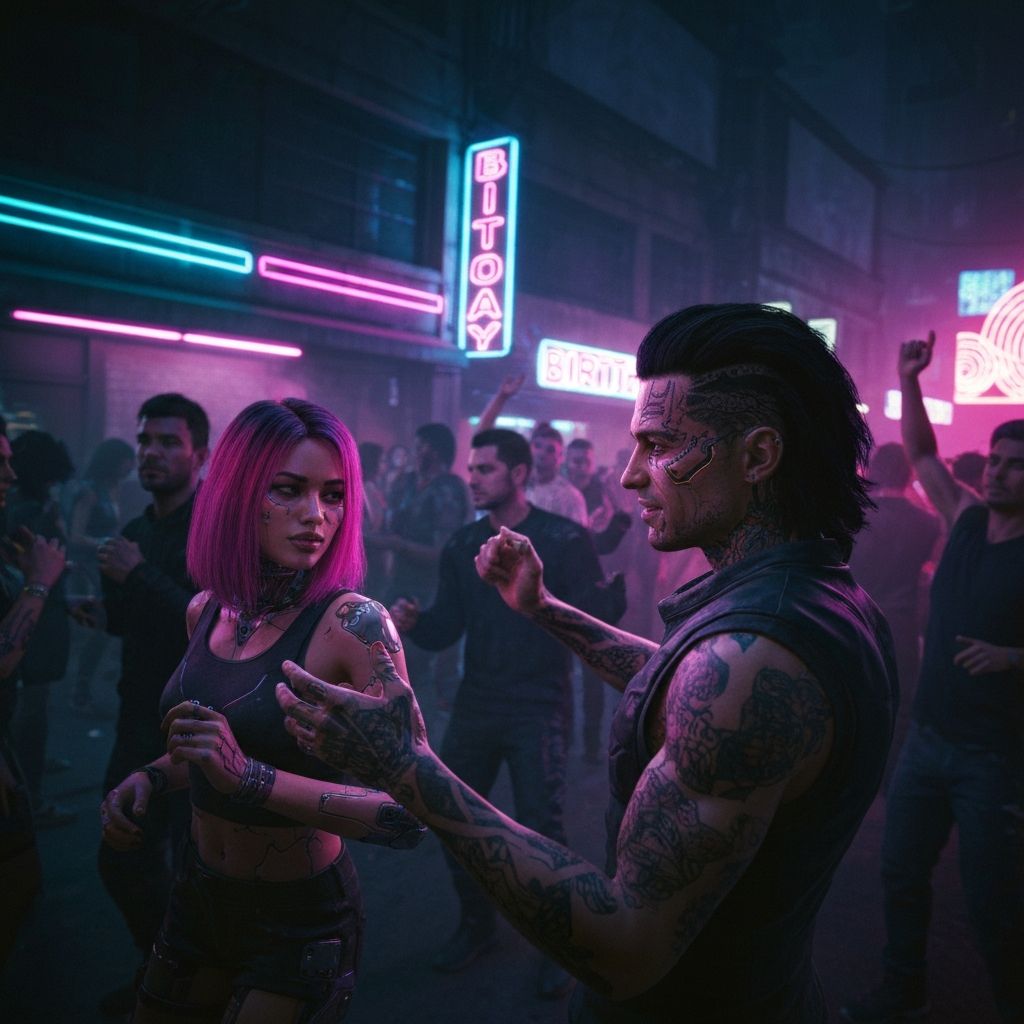 Neon Glow style preview